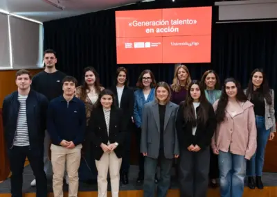 La Universidad de Vigo se suma a «Generación talento» para acompañar a sus estudiantes en su desarrollo profesional